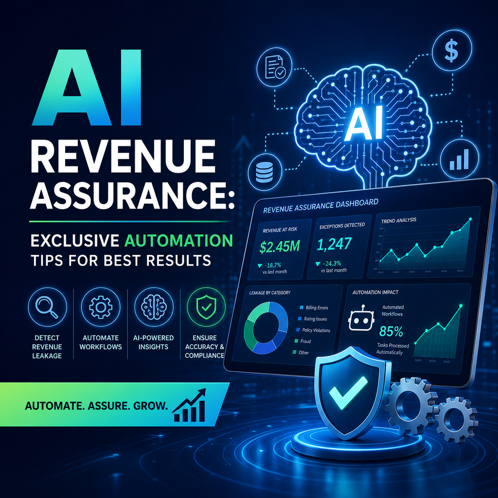 Illustration of AI Revenue Assurance: Exclusive Automation Tips for Best Results