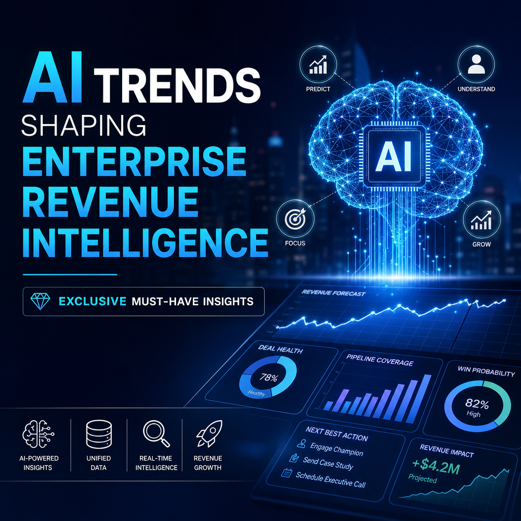 Illustration of AI Trends Shaping Enterprise Revenue Intelligence: Exclusive Must-Have Insights