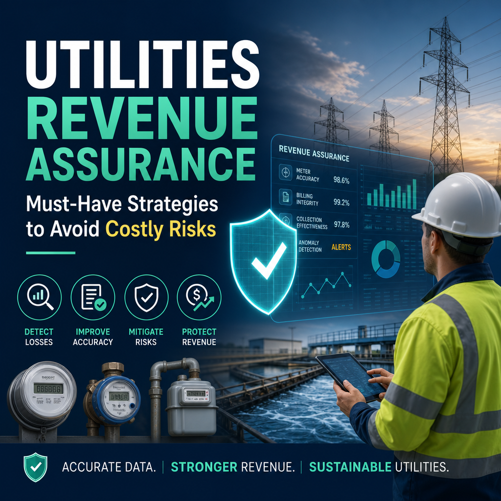 Illustration of Utilities Revenue Assurance: Must-Have Strategies to Avoid Costly Risks