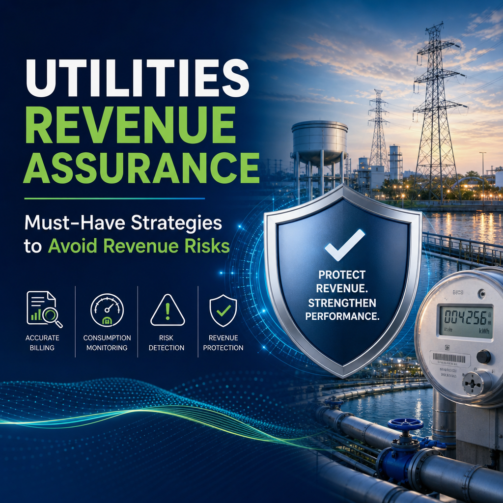 Illustration of Utilities Revenue Assurance: Must-Have Strategies to Avoid Revenue Risks